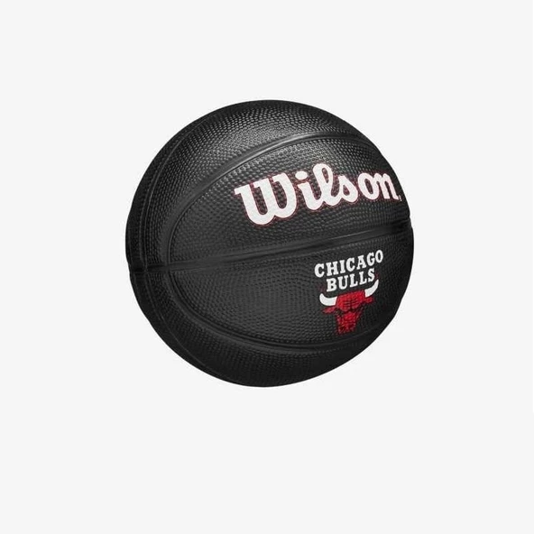 Wilson NBA Team Tribute Mini Chicago Bulls SZ3 Basketbol Topu WZ4017602XB3 - 4