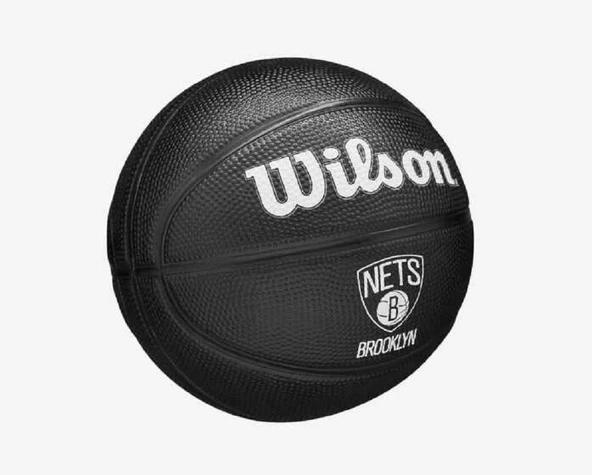 Wilson NBA Team Tribute Mini Brooklyn Nets SZ3 Basketbol Topu WZ4017604XB3