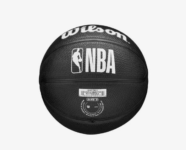 Wilson NBA Team Tribute Mini Brooklyn Nets SZ3 Basketbol Topu WZ4017604XB3 - 3