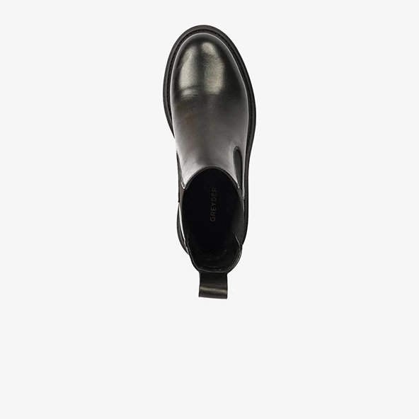 Greyder 59138 Kadın Hakiki Deri Lastikli Chelsea Bot - 4