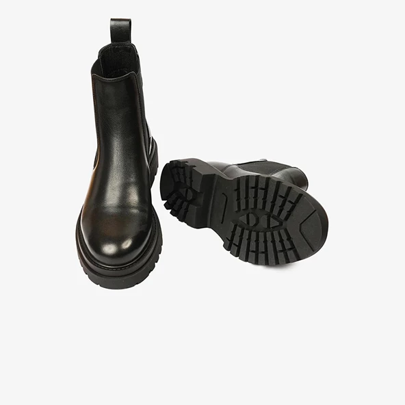 Greyder 59138 Kadın Hakiki Deri Lastikli Chelsea Bot - 6