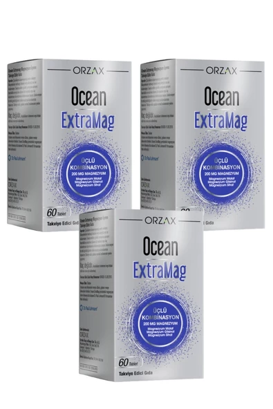 Ocean Extramag 60 Tablet X 3 Adet