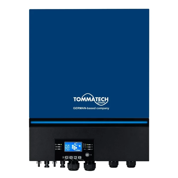 TommaTech MPlus 11K 11000 Watt 48V MPPT 1Faz Akıllı İnverter Çevirici İnvertör