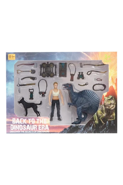 Figürlü Dinozorlu Savunma Seti ile Maceranın Tam Ortasında! - 3