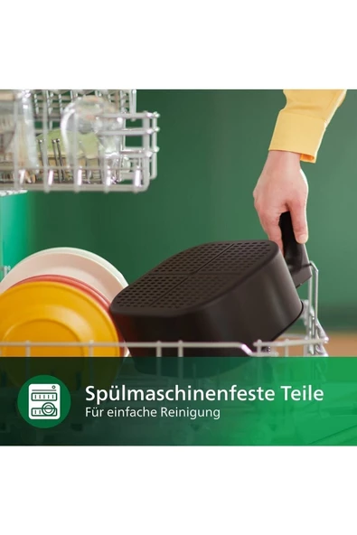 Philips Airfryer L, Yağsız Sıcak Hava Fritözü, 4,1 L, 1400 W, 7 Programlı Dijital Ekran - Resim 3