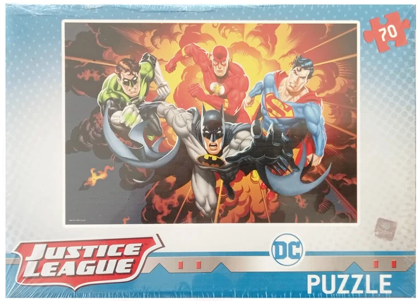 Justice League 70 Parça Çocuk Puzzle