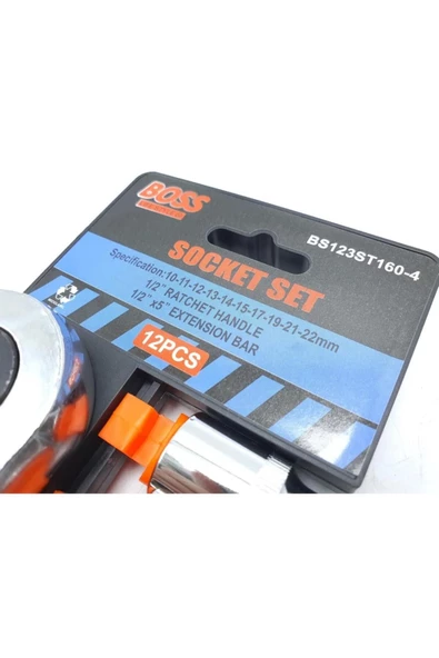 BOSS 12 PARÇA 1/2" LOKMA TAKIMI - 6