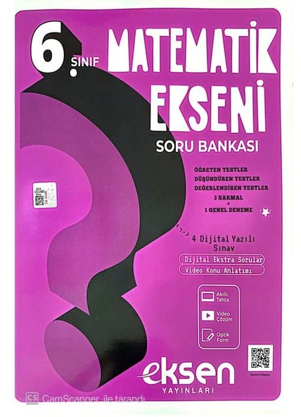 Çalışkan 6. Sınıf Matematik Ekseni Soru Bankası