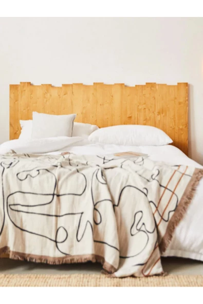 Ahşap Yatak Başlığı - Resim 4