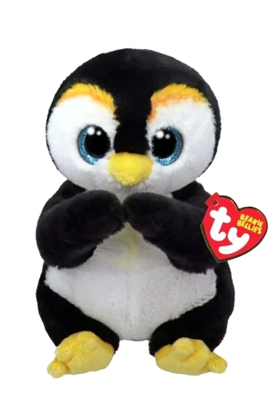 Beanie Boos Neve Siyah Beyaz Penguen 15 cm ile Tanışın!