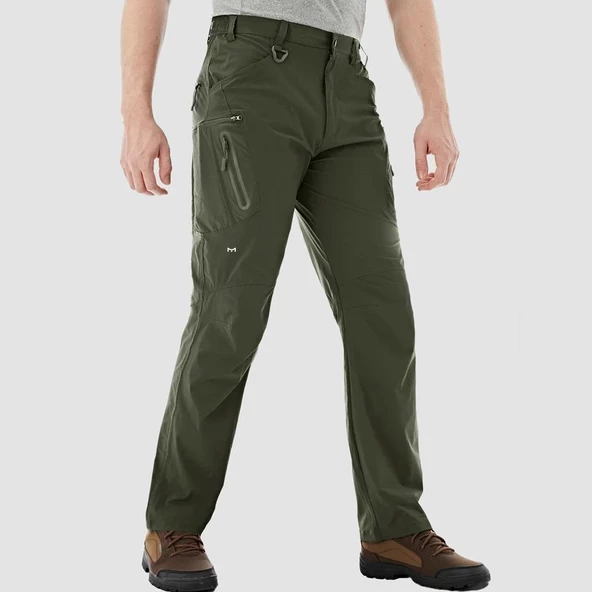 Milo Wida Erkek Outdoor Pantolon - Yeşil (PT609GRN)