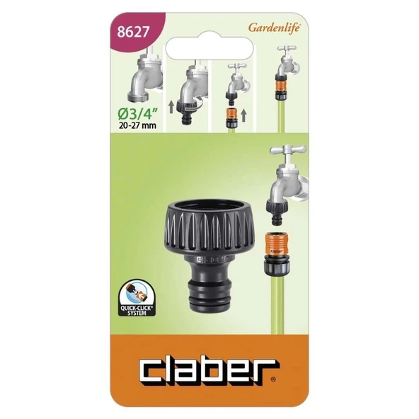 MUSLUK ADAPTÖRÜ 3/4'' CLABER 8627 ürün görseli
