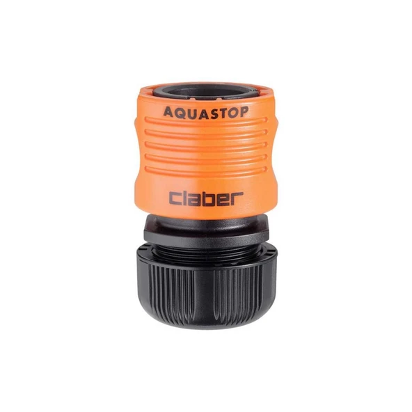 HORTUM MUSLUK BAĞLANTI ADAPTÖRÜ AQUA STOPLU 1/2'' CLABER 8603 - 2
