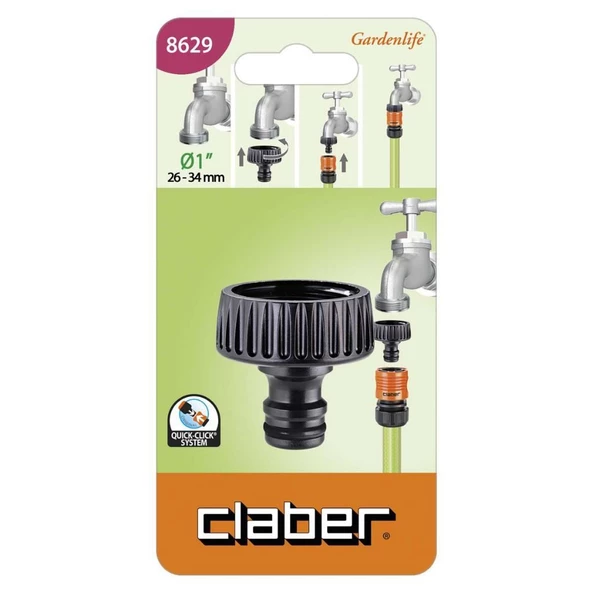 MUSLUK ADAPTÖRÜ 1'' CLABER 8629