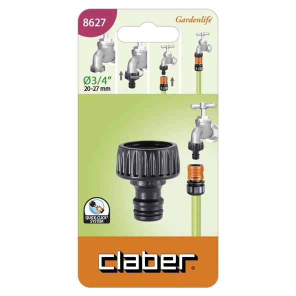 MUSLUK ADAPTÖRÜ 3/4'' CLABER 8627