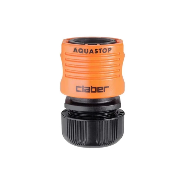 HORTUM MUSLUK BAĞLANTI ADAPTÖRÜ AQUA STOPLU 1/2'' CLABER 8603 - 2