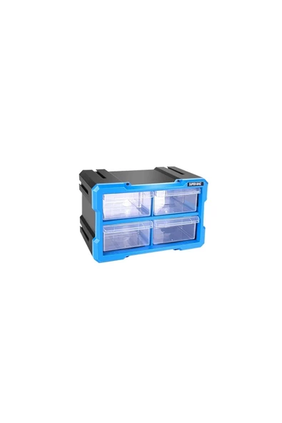 Tekreyonda Süper Bag 4 Çekme Boncuk Vida Dübel Avadanlık Organizer Modüler Monoblok ASR-6013 - 2