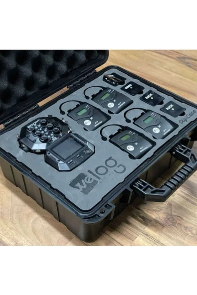 Süper Bag Safari Case Profesyonel Takım Çantası Darbelere Dayanıklı Su Toz Geçirmez SF350S - 3