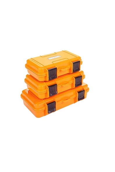 Tekreyonda Süper Bag Safari Case Suya Toza Dayanıklı Değerli Eşya Saklama Ve Taşıma Kutusu Büyük Süngerli Sf-2010S - Resim 2