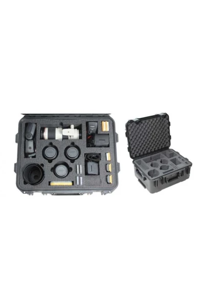 Süper Bag Fotoğraf Makinası Çantası Fotoğraf Aksesuar Süngerli Takım Çantası Asrın Sf450s  SARI - 2