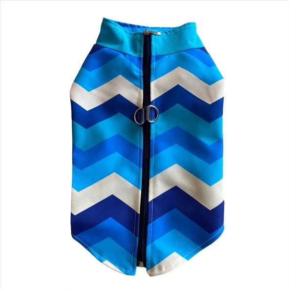 Blue Waves Su itici Yağmurluk Köpek Yağmurluğu - 2