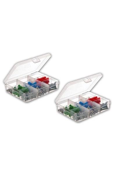 Süper Bag Tekreyonda 220 Parça Vida Dübel Seti ASR-5000 ürün görseli