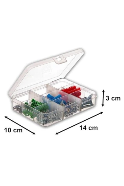 Süper Bag Tekreyonda 220 Parça Vida Dübel Seti ASR-5000 - Resim 2