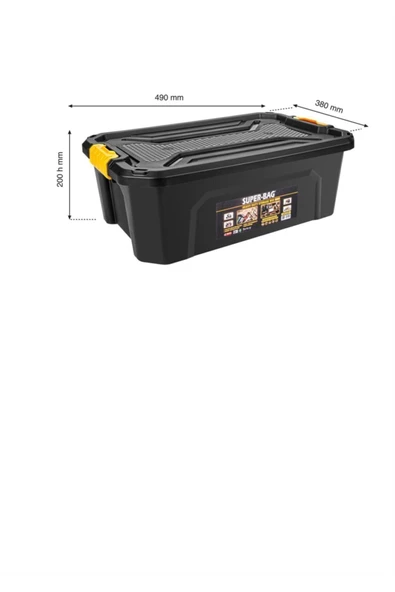 Süper Bag 30 L Saklama Kutusu Asr-4036 - 2