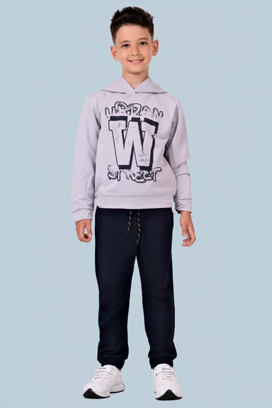 Urban W Street 2İplik Çocuk Eşofman MNK0617 - Resim 8