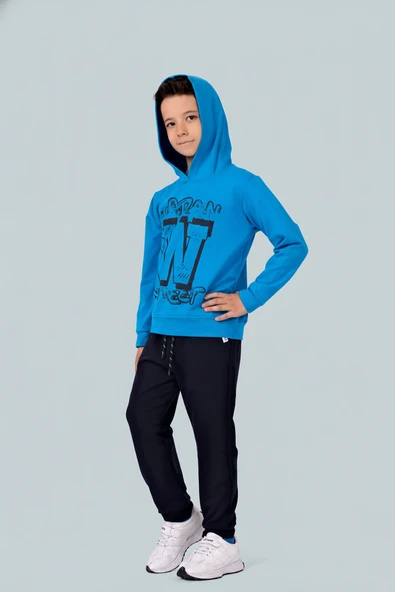 Urban W Street 2İplik Çocuk Eşofman MNK0617 - Resim 6