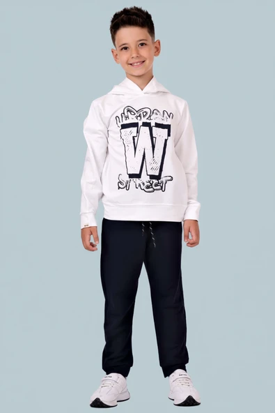 Urban W Street 2İplik Çocuk Eşofman MNK0617 - Resim 9