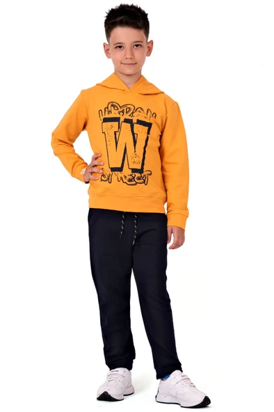 Urban W Street 2İplik Çocuk Eşofman MNK0617 - Resim 2