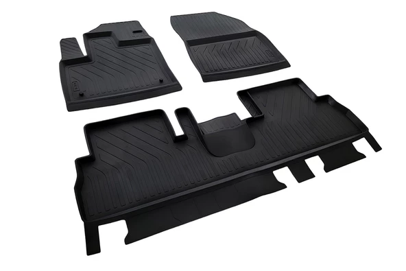 Rich Citroen Berlingo 4D Paspas Siyah 3 Parça 2019-2023 Arası ürün görseli 1