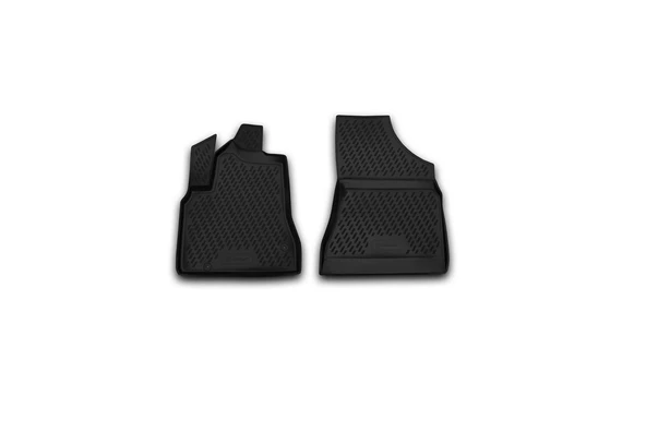 OMSA Novline Citroen Berlingo 2 3D Paspas Siyah Ön 2 Parça 2008-2018 Arası