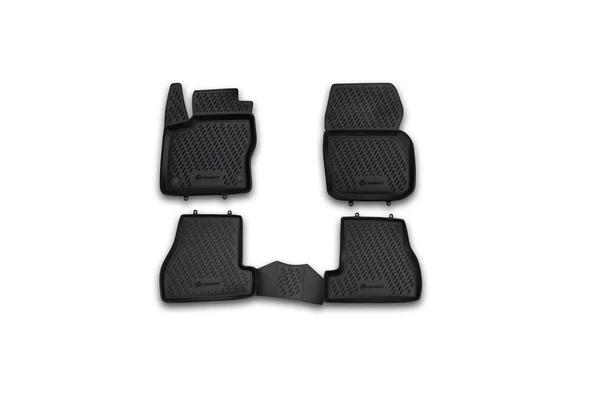 Novline Ford Focus 3 3D Paspas Siyah 2011-2015 Arası - 1