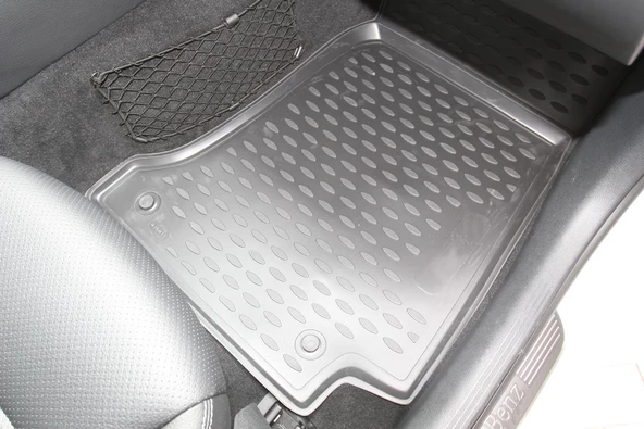 OMSA Novline Mercedes C Class W205 3D Paspas Siyah 2014 ve Sonrası - 3