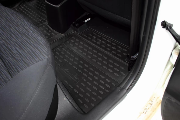 OMSA Novline Hyundai Accent Blue Solaris 3D Paspas Siyah 2010-2017 Arası - 3