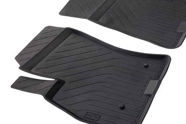 OMSA Rich Opel Combo D 4D Paspas Siyah Ön 2 Parça 2010-2018 Arası - 2