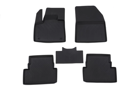 OMSA Rich Opel Grandland X 4D Paspas Siyah 5 Parça 2017 ve Sonrası - 2