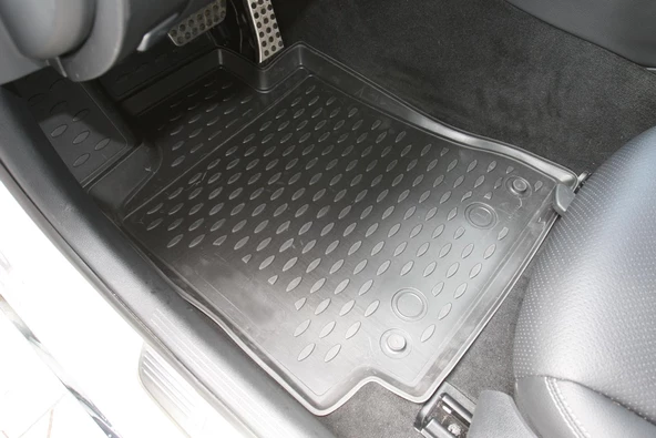 OMSA Novline Mercedes C Class W205 3D Paspas Siyah 2014 ve Sonrası - 2