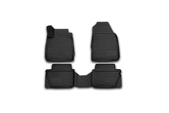 Novline Ford Fiesta 3D Paspas Siyah 2008-2017 Arası ürün görseli 1