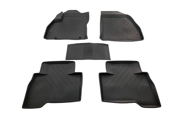 OMSA Rich Peugeot Bipper 4D Paspas Siyah 5 Parça 2008-2016 Arası