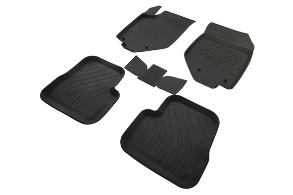 OMSA Rich Opel Mokka 4D Paspas Siyah 5 Parça 2020 ve Sonrası - 3