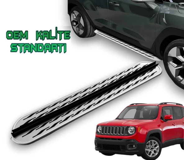 RENEGADE 2014 2015 2016 2017 2018 2019 2020 2021 2022 2023 2024 2025 ARACA ÖZEL YAN BASAMAK ürün görseli 1