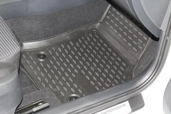 OMSA Novline Skoda Octavia 3 A7 3D Paspas Siyah 2013-2019 Arası - 3