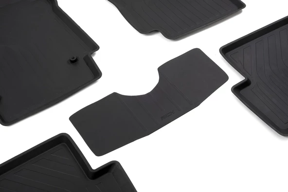 OMSA Rich Renault Captur 4D Paspas Siyah 5 Parça 2013-2019 Arası - 3