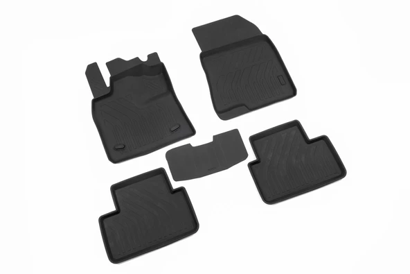 OMSA Rich Renault Clio 5 4D Paspas Siyah 5 Parça 2020 ve Sonrası ürün görseli 1