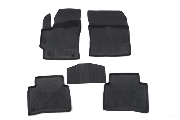 Rich Toyota Corolla 4D Paspas Siyah 5 Parça 2019 ve Sonrası - 2