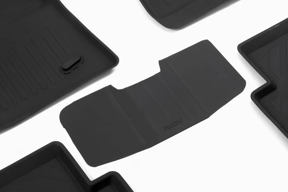 OMSA Rich Renault Clio 5 4D Paspas Siyah 5 Parça 2020 ve Sonrası - Resim 2