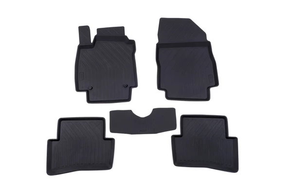 OMSA Rich Renault Captur 4D Paspas Siyah 5 Parça 2013-2019 Arası - 2